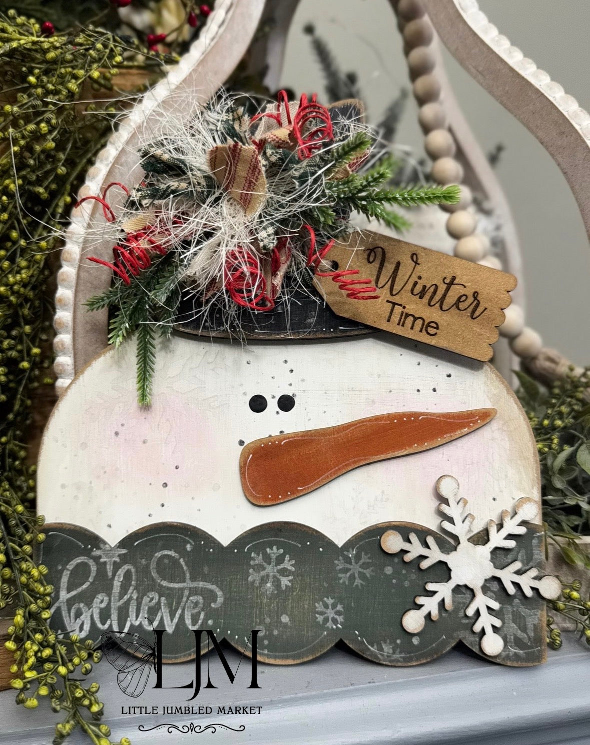Snowy the snowman