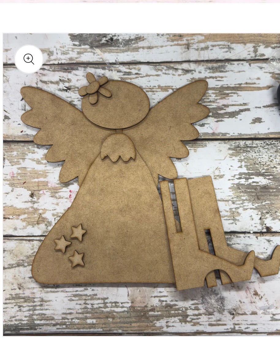 SVG for Angel (Christmas or Patriotic) *** SVG FILE ONLY!!!!!