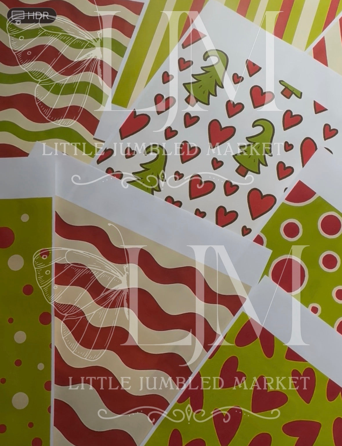 Wonky Christmas Prints- Downloads