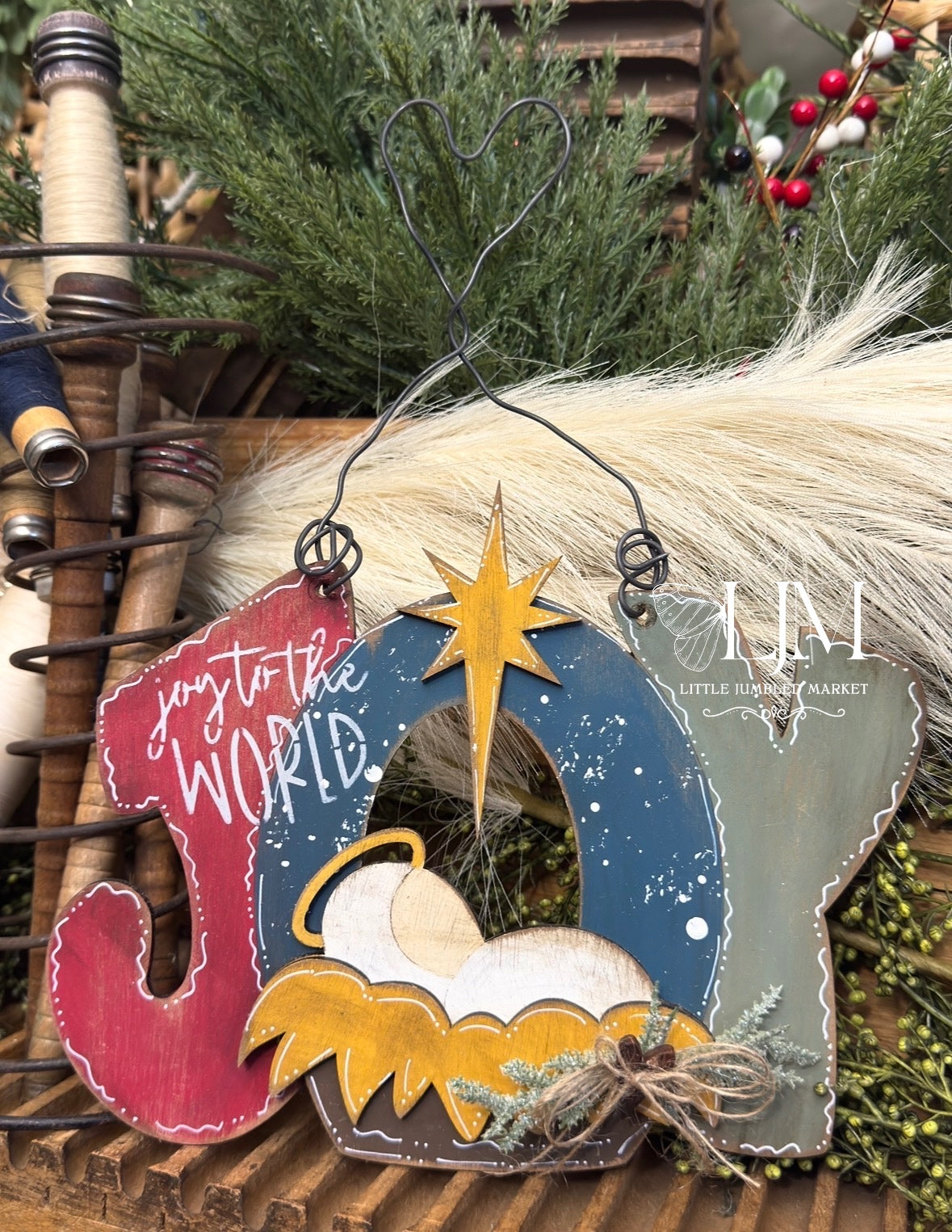 JOY ornament