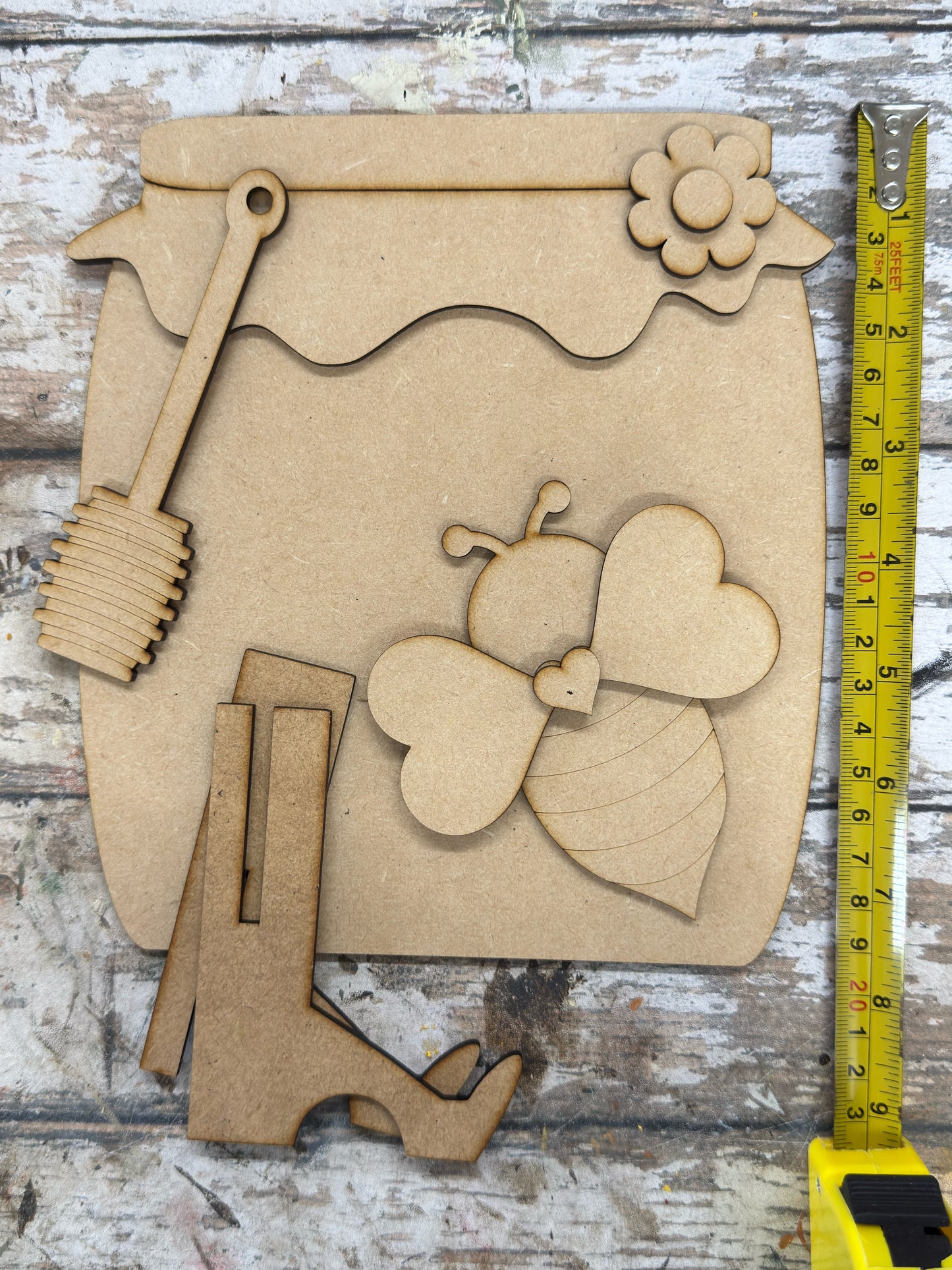 Honey Jar DIY Wood Kit #96