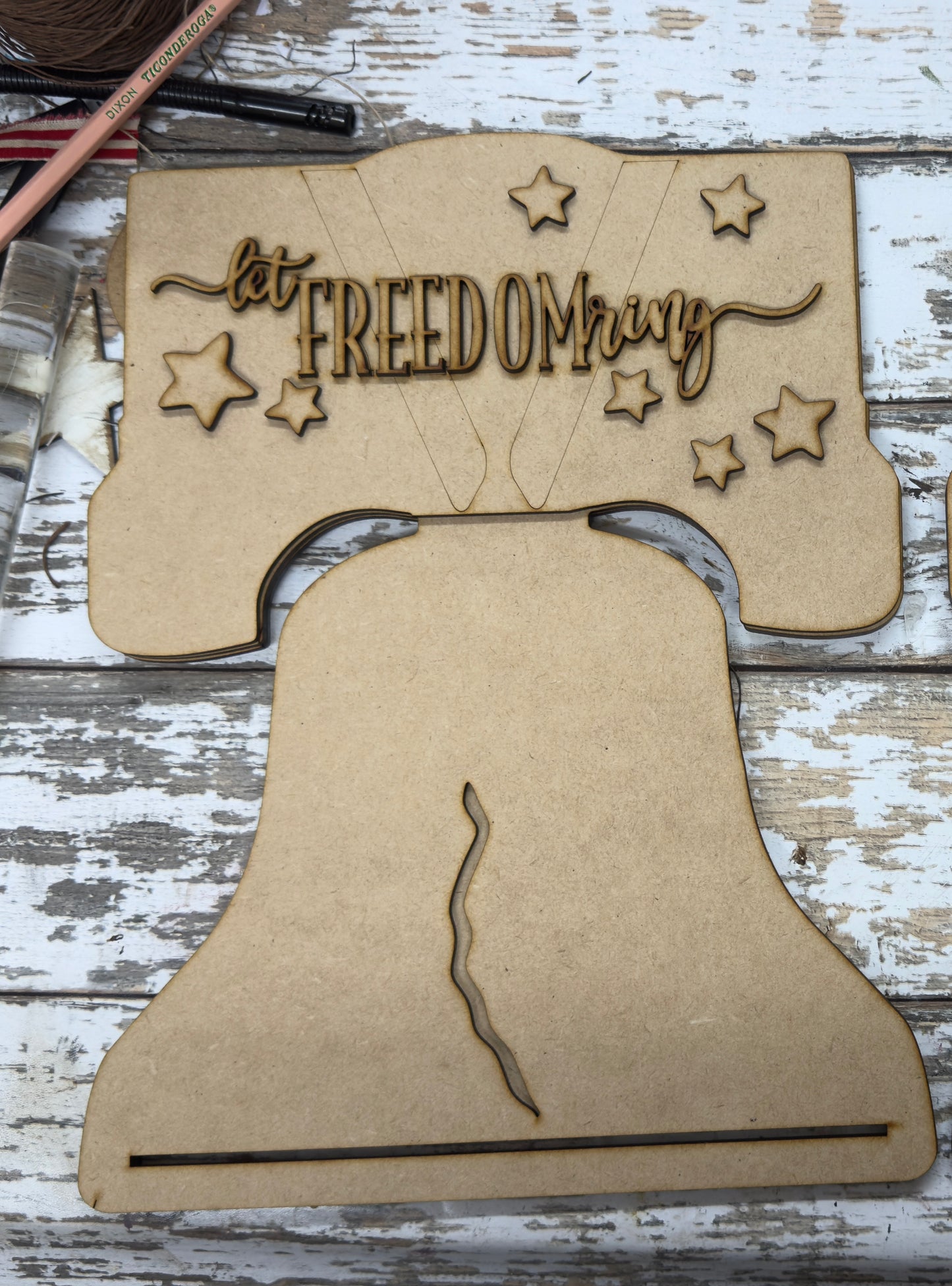 Liberty Bell DIY Wood Kit #114