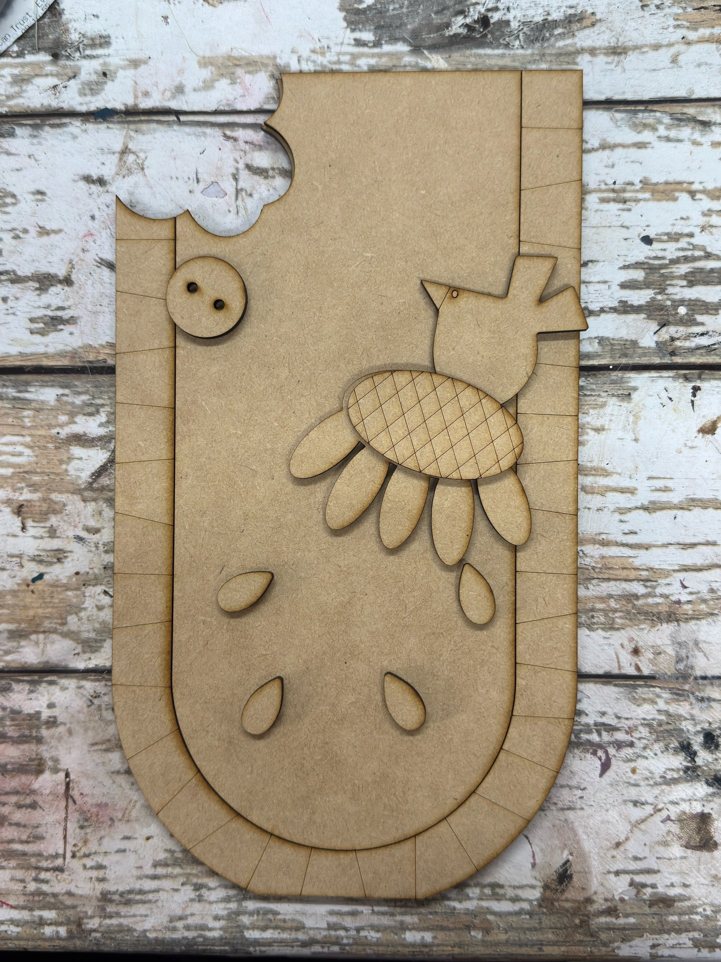 Wonky Watermelon DIY Wood Kit #127