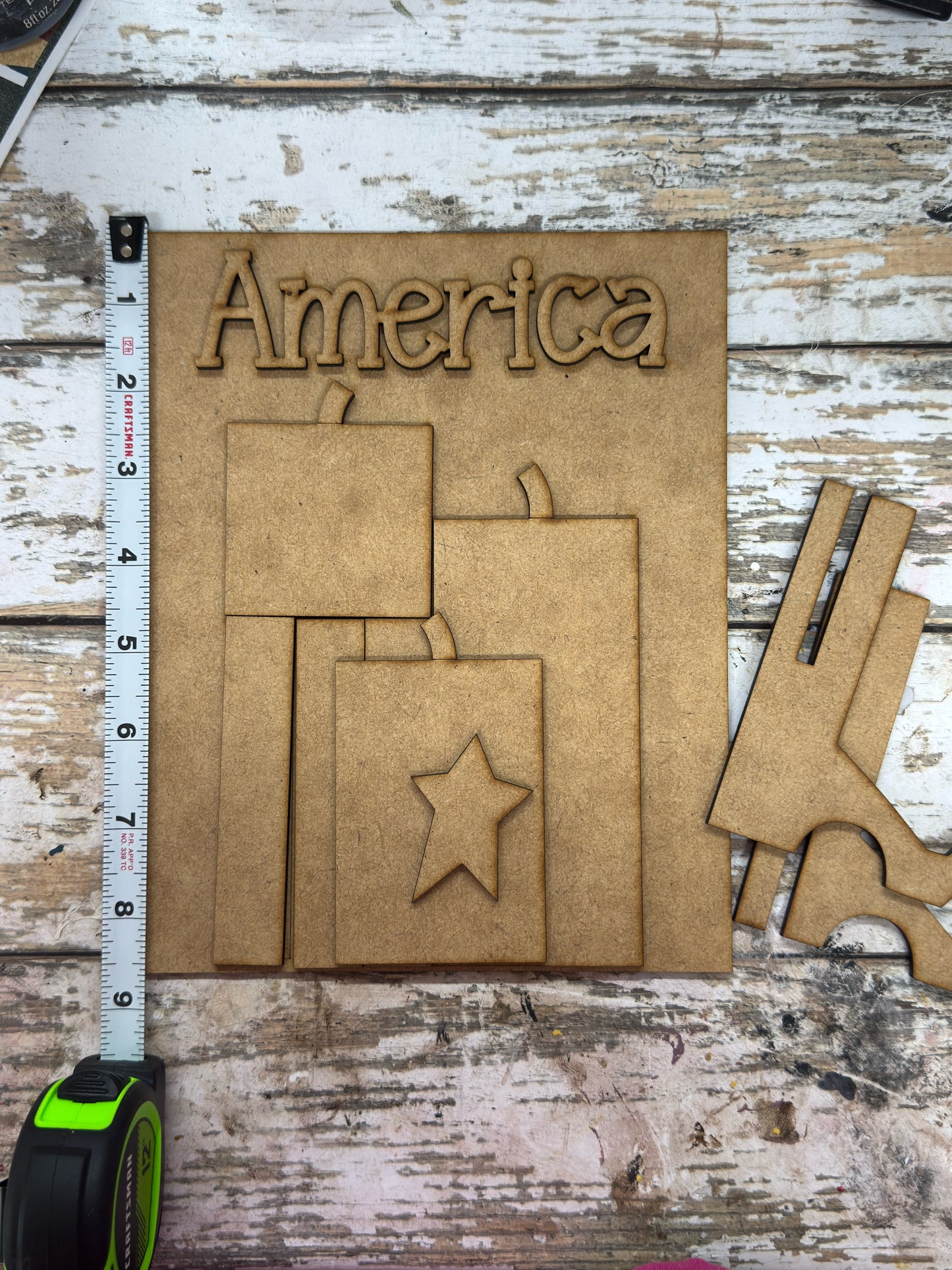 Firecracker Board DIY Wood Kit #132