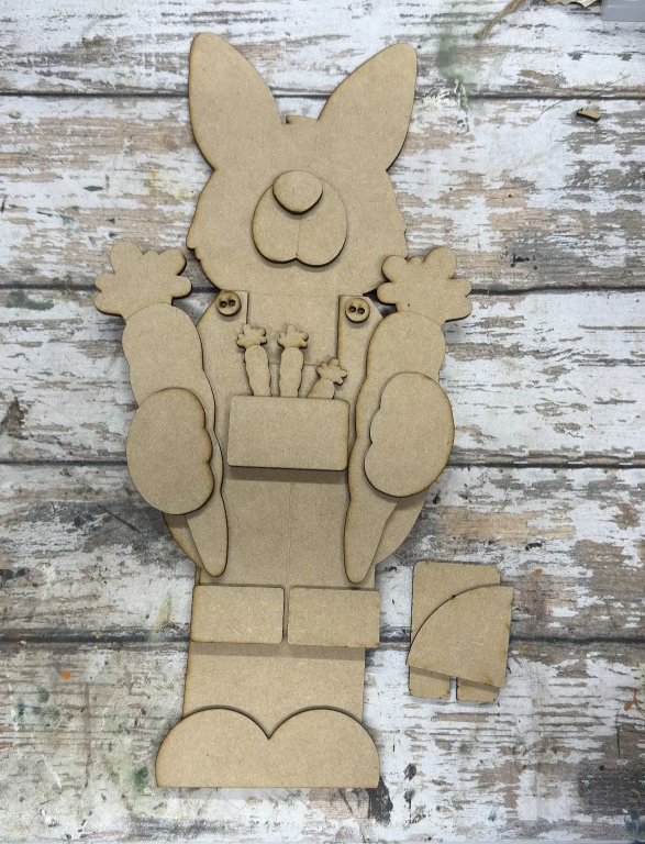 Standing Easter bunny - DIY Kit #138
