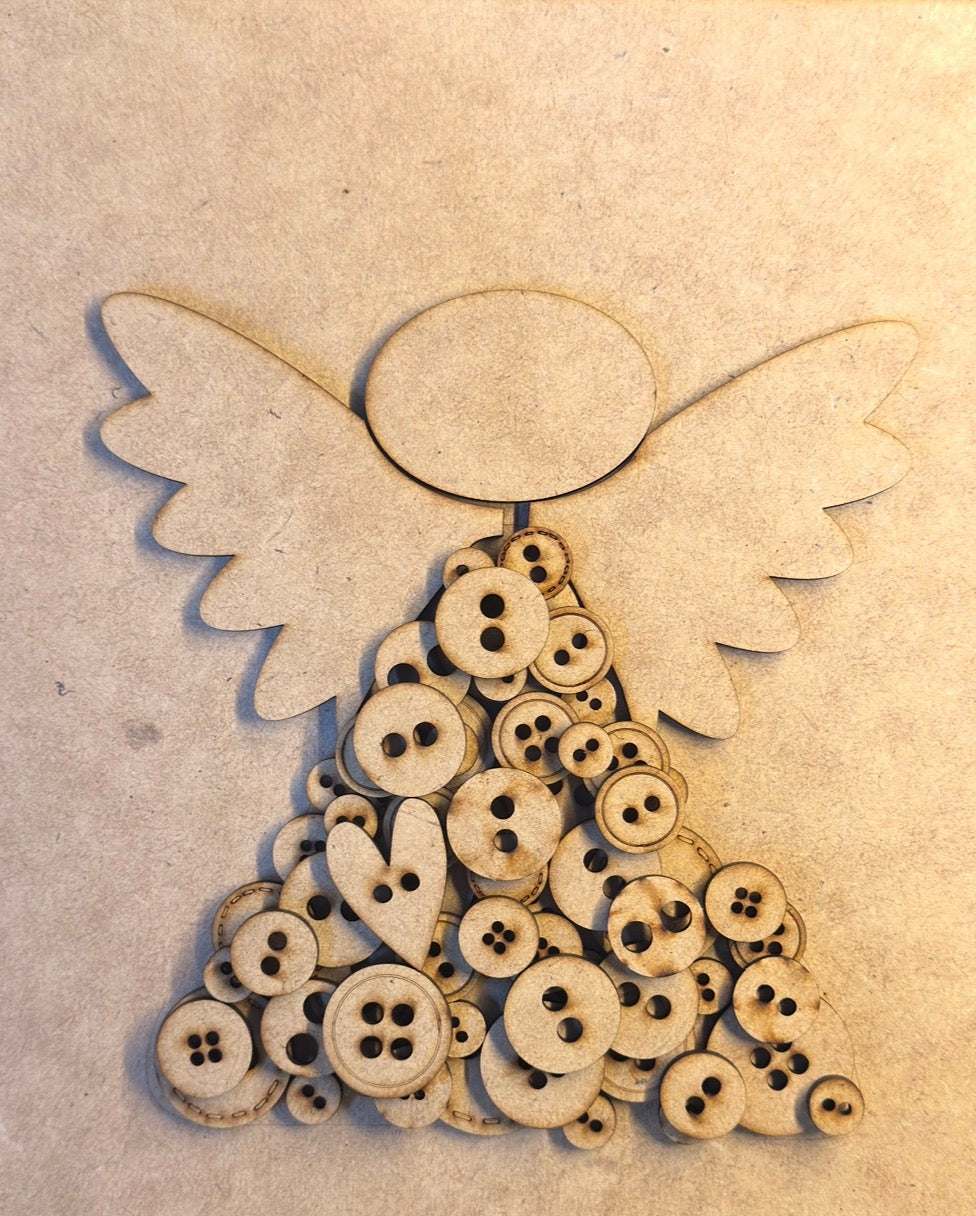 Button Angel #197