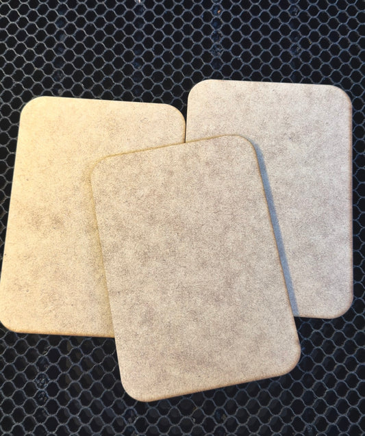 Three Extra blanks for Interchangeable frame