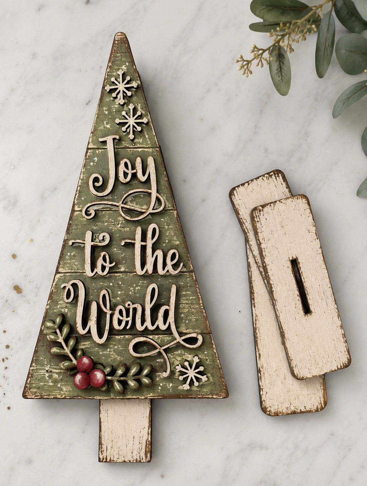 Joy to the World Christmas tree. #281