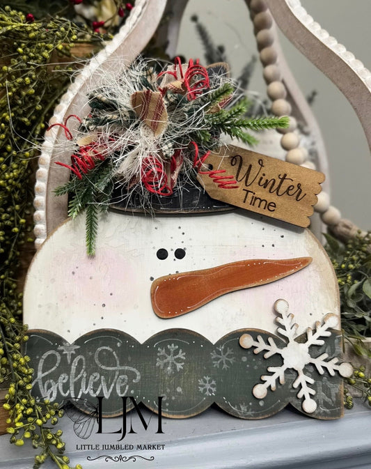 Snowy the snowman