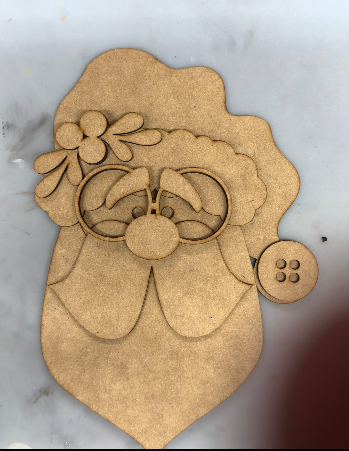 Santa hanger #236