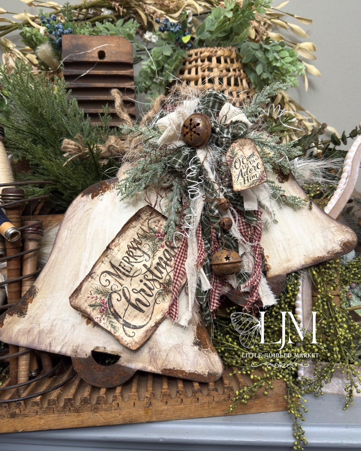 Christmas bell ornaments