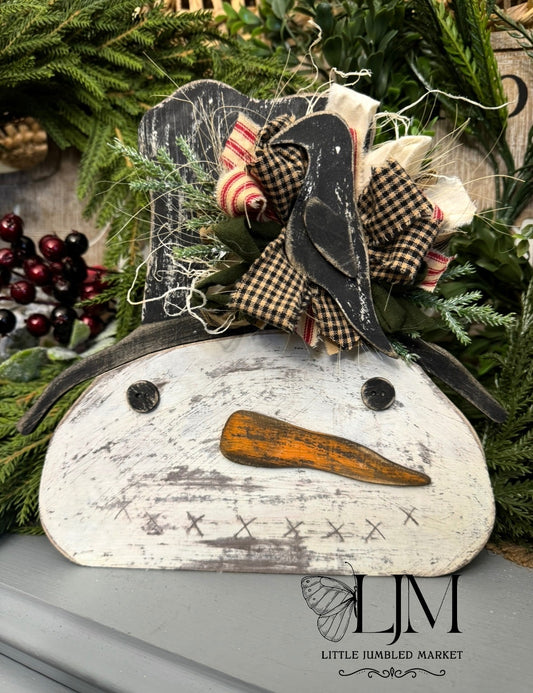 Primitive Snowman #263