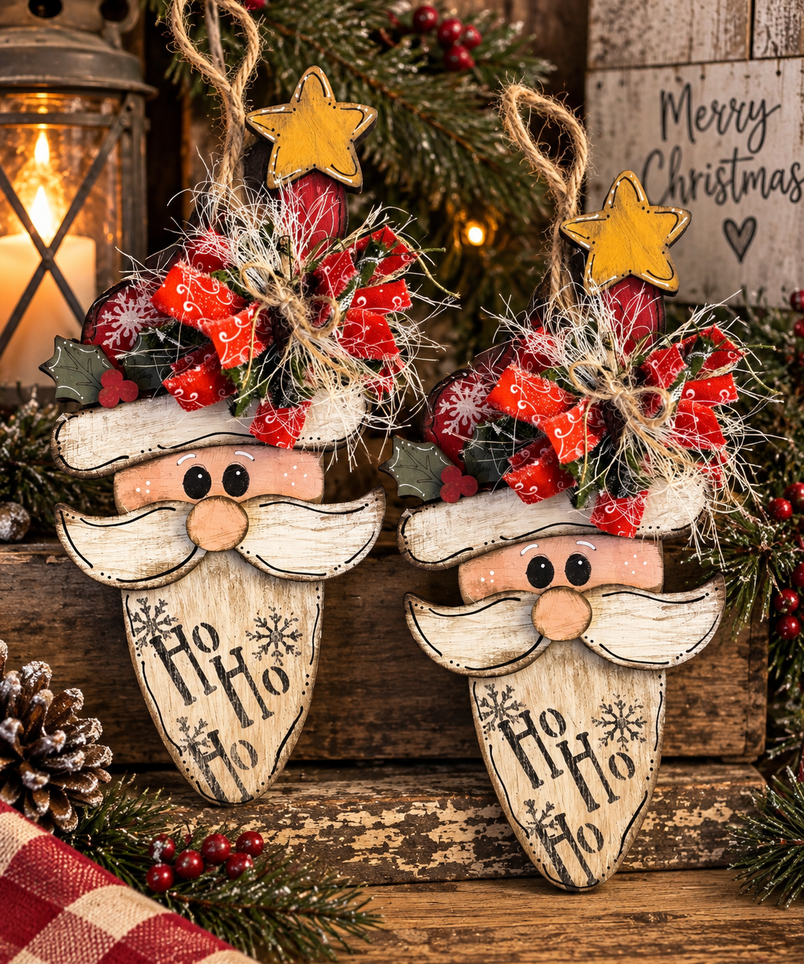 Merry Marvin  pack of 2  ornaments