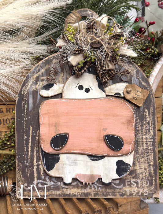 Wonky Cow DIY Wood Kit #93