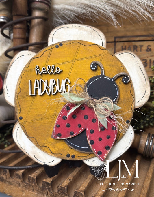 Lady Bug DIY Wood Kit #119