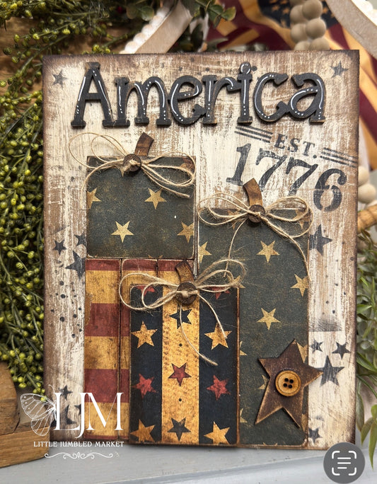 Firecracker Board DIY Wood Kit #132