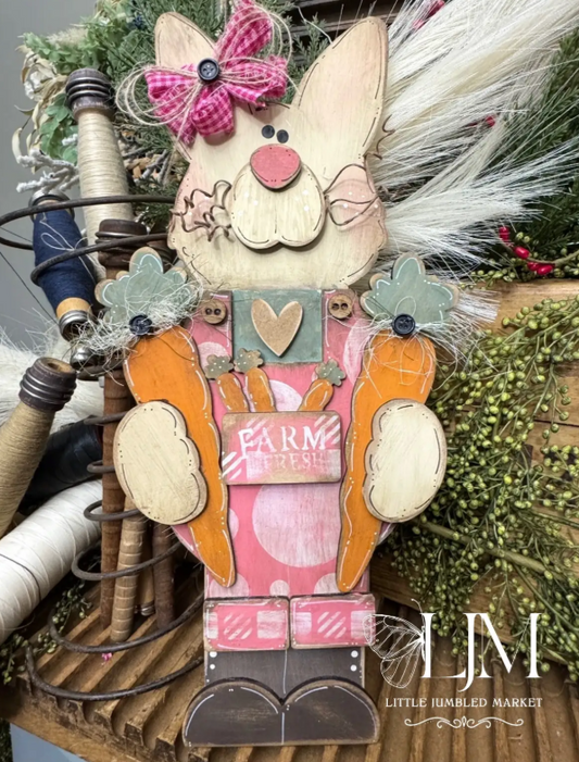 Standing Easter bunny - DIY Kit #138